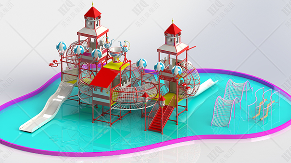 原創(chuàng)英倫水屋(6)-兒童水屋系列-昊至泉水上樂(lè)園設(shè)備研發(fā)